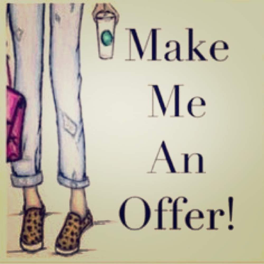Reasonable offers welcome!
